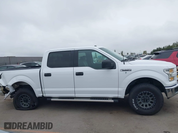 2017 Ford F-150 XL with VIN 1FTEW1CFXHKC00717, listed as a IAAI auction lot 42425695 with 80,199 mi miles and . Bid and sale history available at DreamBid. Image 13.