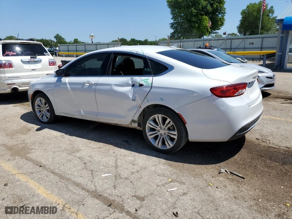 2015 Chrysler 200 Limited with VIN 1C3CCCAB8FN683314, listed as a Copart auction lot 47926304 with 110,162 mi miles and Salvage Title. Bid and sale history available at carsss.com. Image 2.