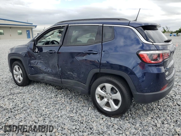 2020 Jeep Compass Latitude with VIN 3C4NJCBB2LT159063, listed as a Copart auction lot 52354065 with 65,547 mi miles and Non Repairable. Bid and sale history available at carsss.com. Image 2.