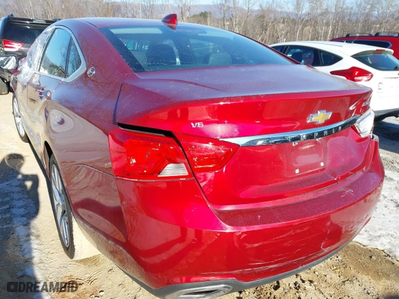 2020 Chevrolet Impala Premier with VIN 1G1105S3XLU106342, listed as a IAAI auction lot 41327286 with 63,611 mi miles. Bid and sale history available at carsss.com. Image 19.