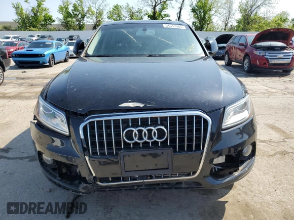 2015 Audi Q5 Premium Plus with VIN WA1LFAFP7FA038053, listed as a Copart auction lot 54517965 with 135,692 mi miles and Clean Title. Bid and sale history available at carsss.com. Image 5.