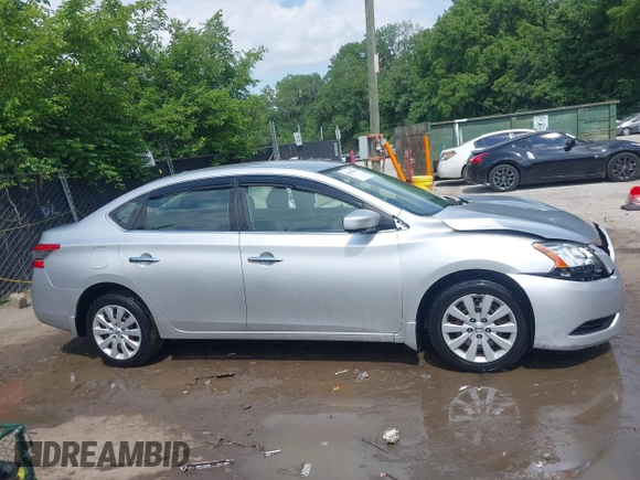 2014 Nissan Sentra SV with VIN 3N1AB7AP0EY334421, listed as a IAAI auction lot 42439951 with 107,788 mi miles and . Bid and sale history available at DreamBid. Image 14.