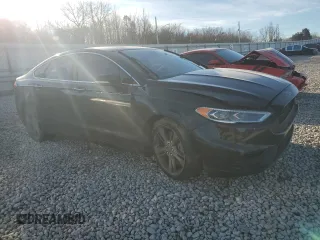 2017 Ford Fusion Sport with VIN 3FA6P0VP7HR174984, listed as a Copart auction lot 47268125 with 142,306 mi miles and Salvage Title. Bid and sale history available at carsss.com. Image 4.