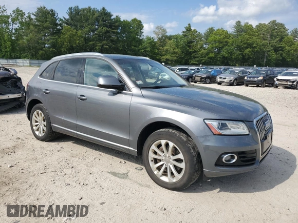 2016 Audi Q5 Premium with VIN WA1C2AFP3GA040007, listed as a Copart auction lot 59168565 with 179,719 mi miles and Salvage title. Bid and sale history available at DreamBid. Image 4.