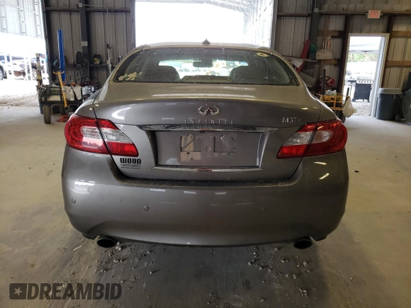 2013 Infiniti M37 with VIN JN1BY1AR2DM602789, listed as a Copart auction lot 68795164 with 122,533 mi miles and Salvage Title. Bid and sale history available at carsss.com. Image 6.