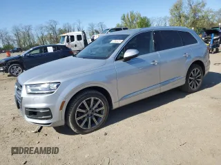 2018 Audi Q7 Premium Plus with VIN WA1LAAF72JD010960, listed as a Copart auction lot 52583425 with 111,596 mi miles and Clean Title. Bid and sale history available at carsss.com. Image 1.