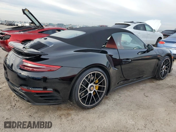 2019 Porsche 911 Turbo S with VIN WP0CD2A90KS144374, listed as a Copart auction lot 77759844 with Not Provided miles and Non Repairable. Bid and sale history available at DreamBid. Image 3.