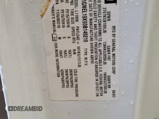 2003 Chevrolet Astro z VIN 1GNEL19X93B149218, wystawiony jako Copart lot #49489815 z przebiegiem Nie podano mil oraz Nie do naprawy • Non repairable. Historia ofert i sprzedaży dostępna na DreamBid. Obrazek 14.