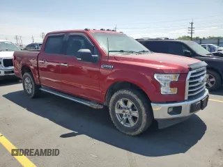 2017 Ford F-150 XL with VIN 1FTEW1EF1HKC81247, listed as a Copart auction lot 62417455 with 122,169 mi miles and Clean title. Bid and sale history available at DreamBid. Image 4.