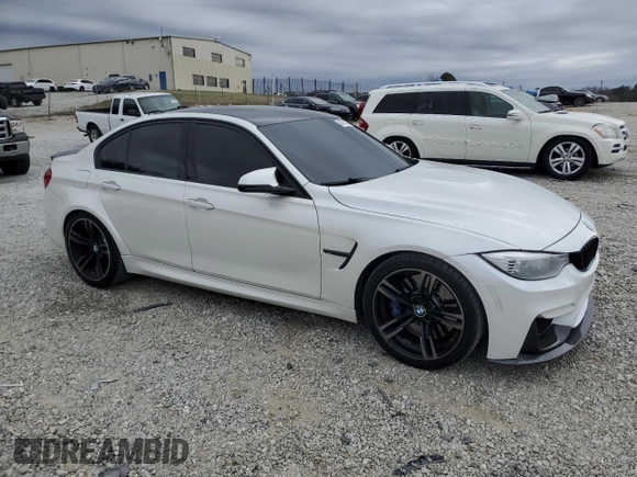 2016 BMW M3 with VIN WBS8M9C55G5D31412, listed as a Copart auction lot 47805125 with 60,835 mi miles and Clean title. Bid and sale history available at DreamBid. Image 4.