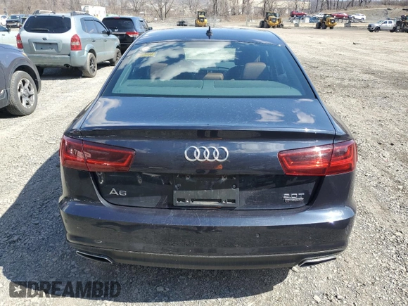 2018 Audi A6 Premium with VIN WAUF8AFC6JN097619, listed as a Copart auction lot 50621015 with 74,387 mi miles and Salvage Title. Bid and sale history available at carsss.com. Image 6.