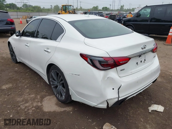 2020 Infiniti Q50 Luxe с VIN JN1EV7AR0LM255700, выставлен на аукционе IAAI как лот 42351999 с пробегом 56 382 миль миль и . История ставок и продаж доступна на DreamBid. Изображение 3.