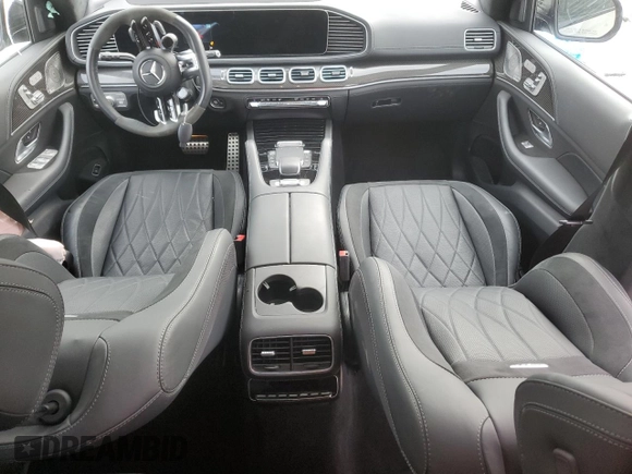 2024 Mercedes-Benz GLS 63 AMG with VIN 4JGFF8KE9RA930014, listed as a Copart auction lot 82650714 with 18,126 mi miles and Clean Title. Bid and sale history available at DreamBid. Image 8.