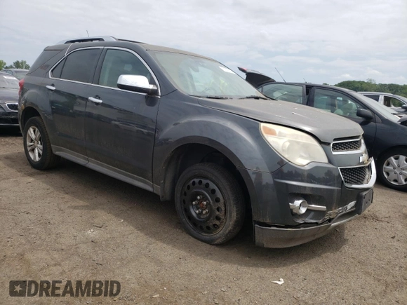 2011 Chevrolet Equinox LTZ z VIN 2CNFLGEC2B6371003, wystawiony jako Copart lot #61027065 z przebiegiem 139 164 mil mil oraz Czysty tytuł • Clean title. Historia ofert i sprzedaży dostępna na DreamBid. Obrazek 4.