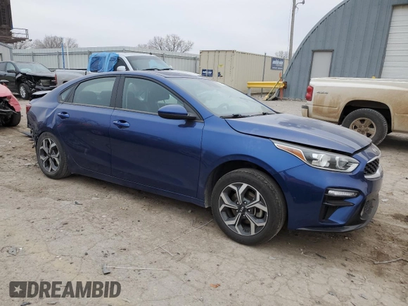 2020 Kia Forte LXS with VIN 3KPF24AD1LE216500, listed as a Copart auction lot 85343874 with 125,814 mi miles and Salvage Title. Bid and sale history available at carsss.com. Image 4.
