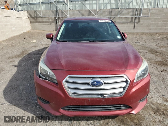 2017 Subaru Legacy Premium z VIN 4S3BNAC67H3003228, wystawiony jako Copart lot #77248884 z przebiegiem 164 713 mil mil oraz Szkoda całkowita • Salvage title. Historia ofert i sprzedaży dostępna na DreamBid. Obrazek 5.