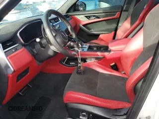 2023 Jaguar F-Pace SVR with VIN SADCZ2EE7PA704580, listed as a Copart auction lot 74357134 with Not Provided miles and Salvage Title. Bid and sale history available at DreamBid. Image 7.