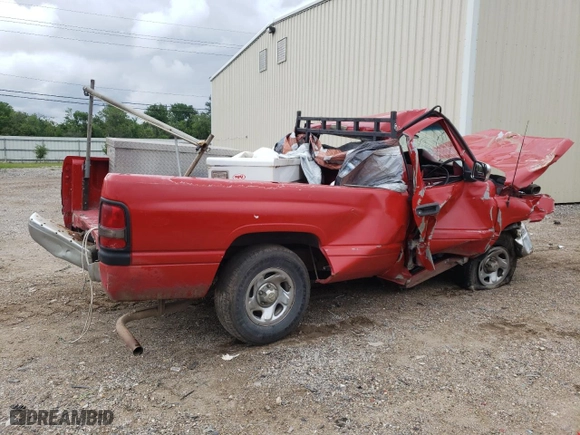 1995 Dodge Ram 1500 with VIN 1B7HC16Y0SS339099, listed as a Copart auction lot 37150013 with 160,407 mi miles and Non Repairable. Bid and sale history available at carsss.com. Image 3.