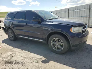 2013 Dodge Durango SXT with VIN 1C4RDHAG3DC504620, listed as a Copart auction lot 58074315 with 232,702 mi miles and Salvage title. Bid and sale history available at DreamBid. Image 4.