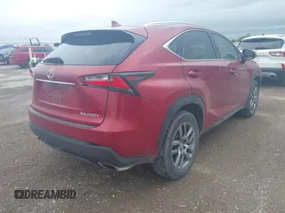 2015 Lexus NX with VIN JTJYARBZ6F2018481, listed as a IAAI auction lot 41934756 with 222,292 mi miles and . Bid and sale history available at carsss.com. Image 4.