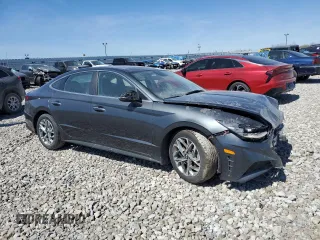 2023 Hyundai Sonata SEL z VIN KMHL14JA3PA307218, wystawiony jako Copart lot #52920165 z przebiegiem Nie podano mil oraz Szkoda całkowita • Salvage title. Historia ofert i sprzedaży dostępna na DreamBid. Obrazek 4.