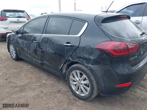 2014 Kia Forte 5-Door EX with VIN KNAFX5A85E5170191, listed as a IAAI auction lot 41883083 with 155,889 mi miles. Bid and sale history available at carsss.com. Image 3.