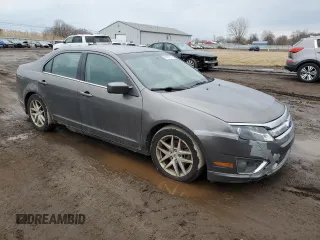 2011 Ford Fusion SEL with VIN 3FAHP0JA5BR293568, listed as a Copart auction lot 47607975 with 189,930 mi miles and Clean Title. Bid and sale history available at carsss.com. Image 4.