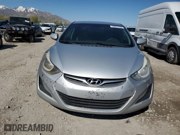 2014 Hyundai Elantra SE with VIN 5NPDH4AE1EH514946, listed as a Copart auction lot 54873735 with 248,874 mi miles and Clean Title. Bid and sale history available at DreamBid. Image 5.