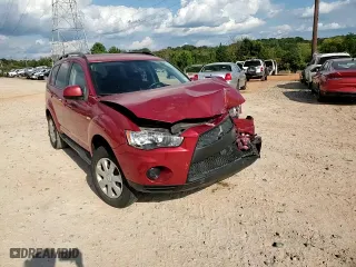 2012 Mitsubishi Outlander ES with VIN JA4AS2AW8CU004558, listed as a Copart auction lot 74552094 with 213,094 mi miles and Salvage Title. Bid and sale history available at carsss.com. Image 13.
