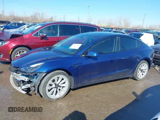 2021 Tesla Model 3 Long Range with VIN 5YJ3E1EB6MF990089, listed as a IAAI auction lot 41607316 with 25,223 mi miles and . Bid and sale history available at DreamBid. Image 15.