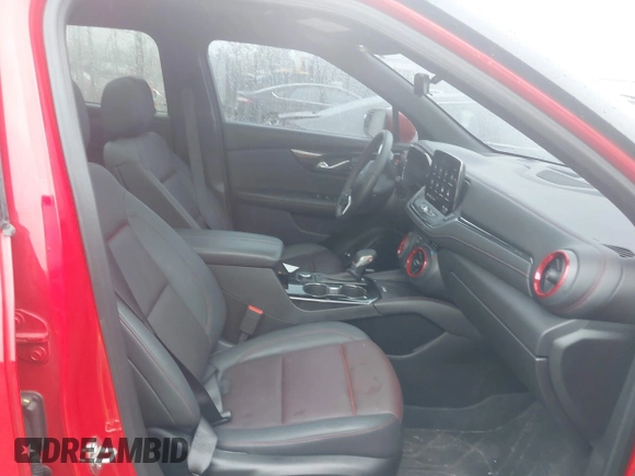 2023 Chevrolet Blazer RS with VIN 3GNKBKRS8PS155103, listed as a IAAI auction lot 42231530 with 21,751 mi miles and . Bid and sale history available at DreamBid. Image 5.