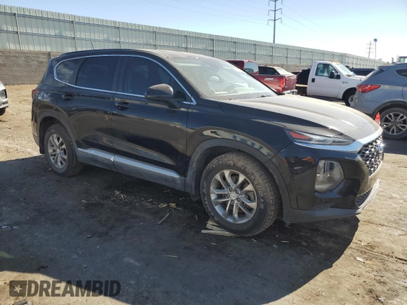 2020 Hyundai Santa Fe SE with VIN 5NMS23AD5LH198519, listed as a Copart auction lot 77644014 with 0 mi miles and Salvage Title. Bid and sale history available at carsss.com. Image 4.