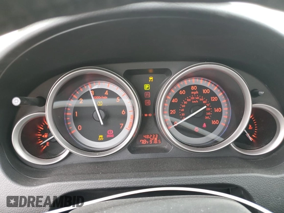 2012 Mazda 6 i Touring Plus with VIN 1YVHZ8EH0C5M33812, listed as a Copart auction lot 43583275 with 48,233 mi miles and Salvage Title. Bid and sale history available at carsss.com. Image 9.