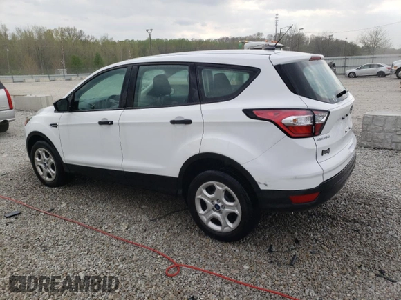 2018 Ford Escape S with VIN 1FMCU0F74JUC02609, listed as a Copart auction lot 52541145 with 18,239 mi miles and Salvage Title. Bid and sale history available at carsss.com. Image 2.