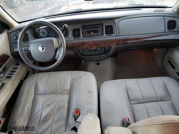 2010 Mercury Grand Marquis LS with VIN 2MEBM7FV3AX602370, listed as a Copart auction lot 42378305 with 0 mi miles and Clean Title. Bid and sale history available at carsss.com. Image 8.