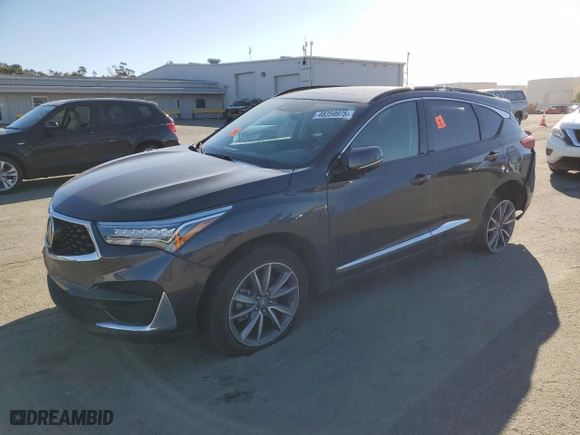 2020 Acura RDX w/Technology Pkg with VIN 5J8TC2H56LL022136, listed as a Copart auction lot 48359975 with 86,691 mi miles and Salvage Title. Bid and sale history available at carsss.com. Image 1.