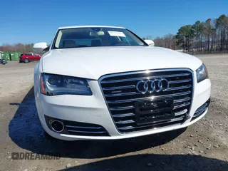 2013 Audi A8 L 3.0L with VIN WAURGAFD8DN033742, listed as a IAAI auction lot 41775363 with 101,610 mi miles. Bid and sale history available at carsss.com. Image 12.