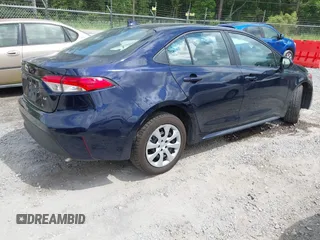 2024 Toyota Corolla LE with VIN 5YFB4MDE4RP174828, listed as a IAAI auction lot 42120859 with 25,941 mi miles. Bid and sale history available at carsss.com. Image 4.