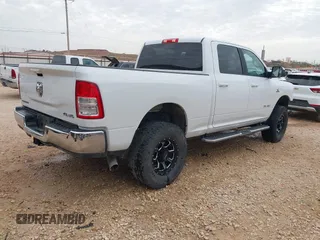 2021 Ram 2500 Big Horn with VIN 3C6UR5DL8MG605823, listed as a IAAI auction lot 41711890 with 72,008 mi miles. Bid and sale history available at carsss.com. Image 4.