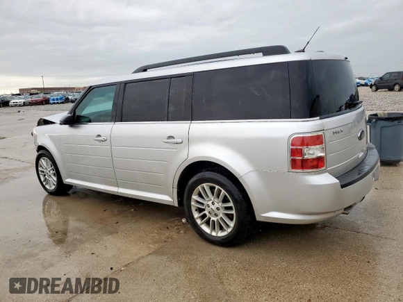 2014 Ford Flex SEL z VIN 2FMGK5C85EBD19046, wystawiony jako Copart lot #55405415 z przebiegiem 105 796 mil mil oraz Szkody całkowita. Historia ofert i sprzedaży dostępna na DreamBid. Obrazek 2.