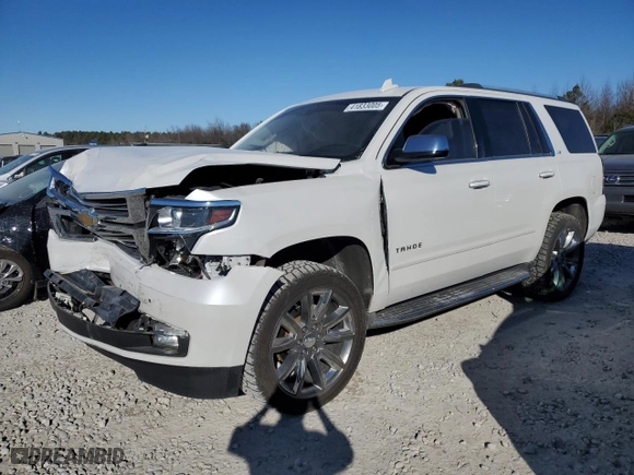 2016 Chevrolet Tahoe LTZ with VIN 1GNSKCKC1GR254325, listed as a Copart auction lot 41833005 with 115,144 mi miles and Salvage Title. Bid and sale history available at carsss.com. Image 1.