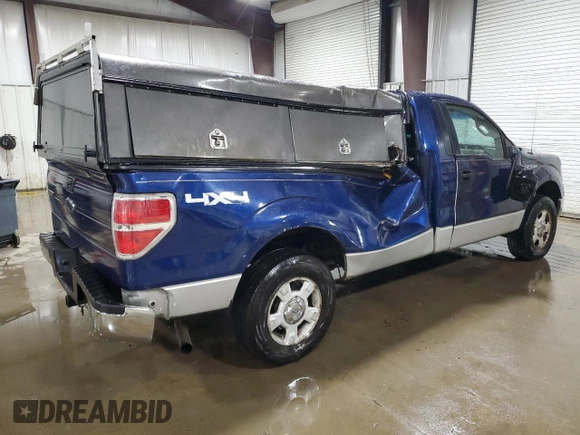 2009 Ford F-150 with VIN 1FTPF14V39KB74154, listed as a Copart auction lot 55580845 with 123,487 mi miles and Salvage title. Bid and sale history available at DreamBid. Image 3.