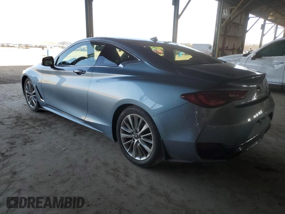 2020 Infiniti Q60 Luxe with VIN JN1EV7EK6LM340103, listed as a Copart auction lot 52420885 with 81,055 mi miles and Salvage Title. Bid and sale history available at carsss.com. Image 2.