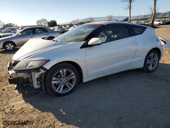 2011 Honda CR-Z EX with VIN JHMZF1C69BS004758, listed as a Copart auction lot 46300585 with 139,487 mi miles and Salvage Title. Bid and sale history available at carsss.com. Image 1.