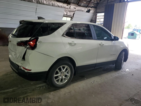 2022 Chevrolet Equinox LT z VIN 3GNAXUEV9NL300665, wystawiony jako Copart lot #56933125 z przebiegiem 30 686 mil mil oraz Szkoda całkowita • Salvage title. Historia ofert i sprzedaży dostępna na DreamBid. Obrazek 3.
