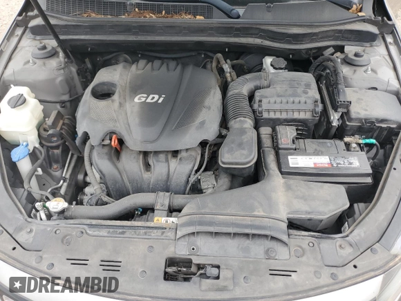 2015 Kia Optima LX with VIN 5XXGM4A72FG382898, listed as a Copart auction lot 50530555 with 105,334 mi miles and Salvage Title. Bid and sale history available at DreamBid. Image 11.