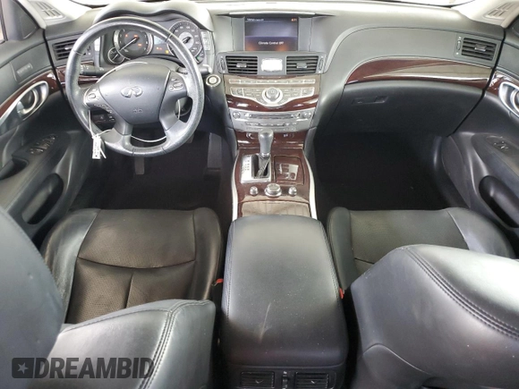 2012 Infiniti M37 with VIN JN1BY1AP4CM332526, listed as a Copart auction lot 53115355 with 90,558 mi miles and Salvage Title. Bid and sale history available at carsss.com. Image 8.