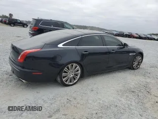 2012 Jaguar XJ Supercharged with VIN SAJWA2GE3CMV28747, listed as a Copart auction lot 77836394 with 139,731 mi miles and Clean title. Bid and sale history available at DreamBid. Image 3.