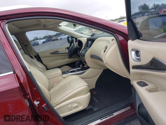 2019 Infiniti QX60 LUXE with VIN 5N1DL0MN3KC502044, listed as a IAAI auction lot 42130349 with 276,156 mi miles. Bid and sale history available at carsss.com. Image 5.