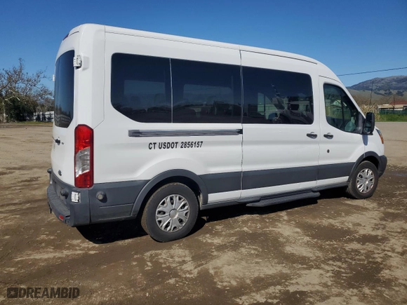 2016 Ford Transit Wagon XL with VIN 1FBAX2CM2GKB05572, listed as a Copart auction lot 48395985 with 159,902 mi miles and Clean Title. Bid and sale history available at carsss.com. Image 3.